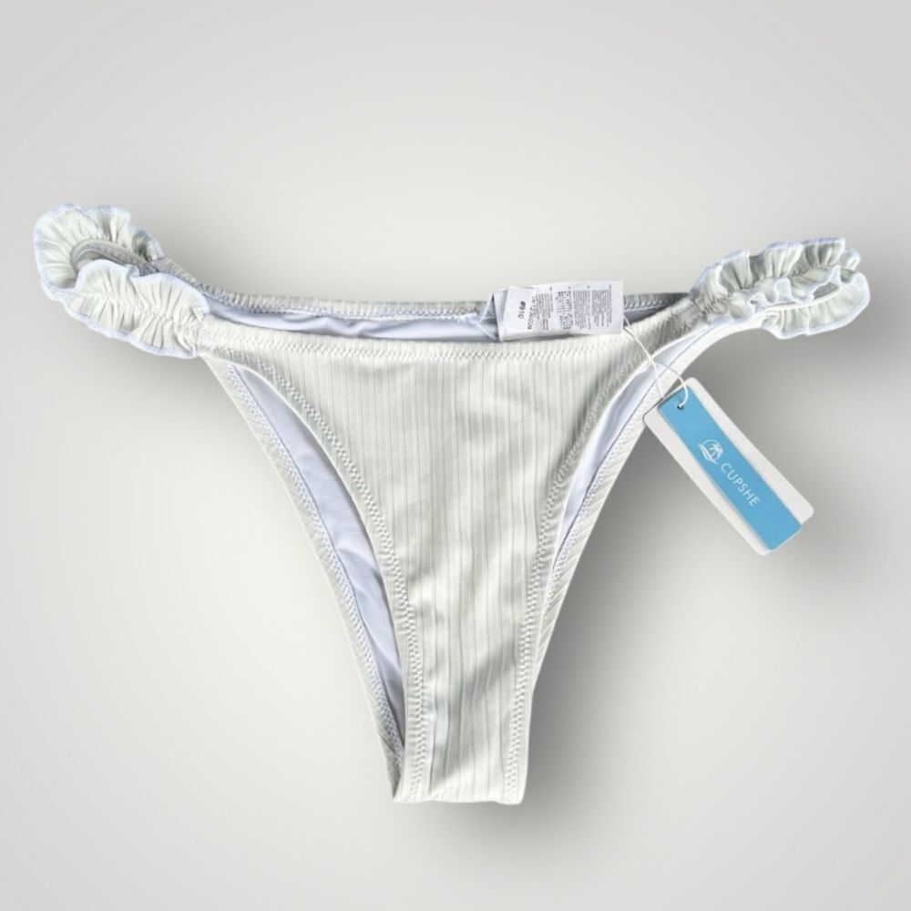5 for $40 NWT Cupshe Bikini Bottom Women Size S White